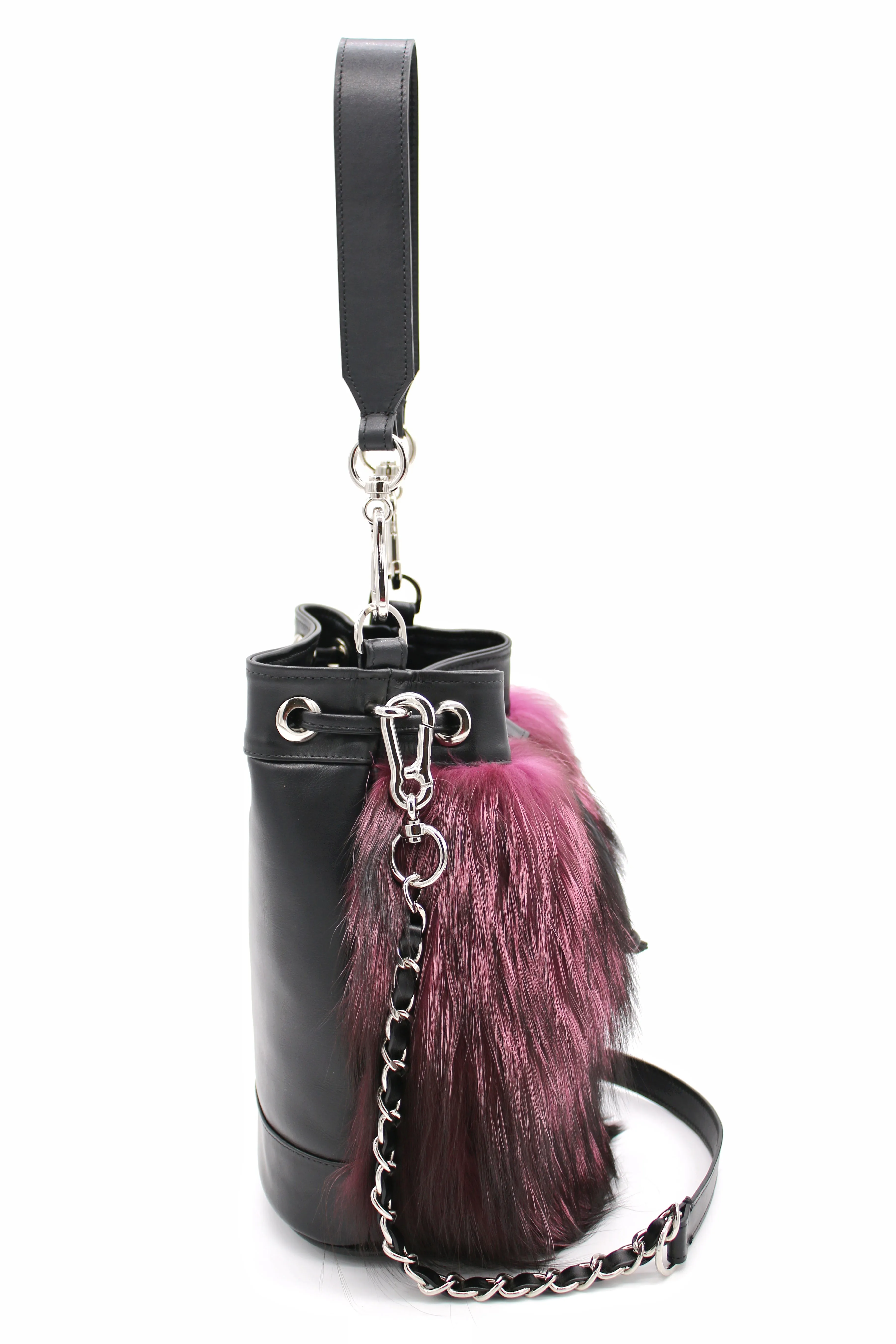Brooklyn Bucket Bag | Berry Large