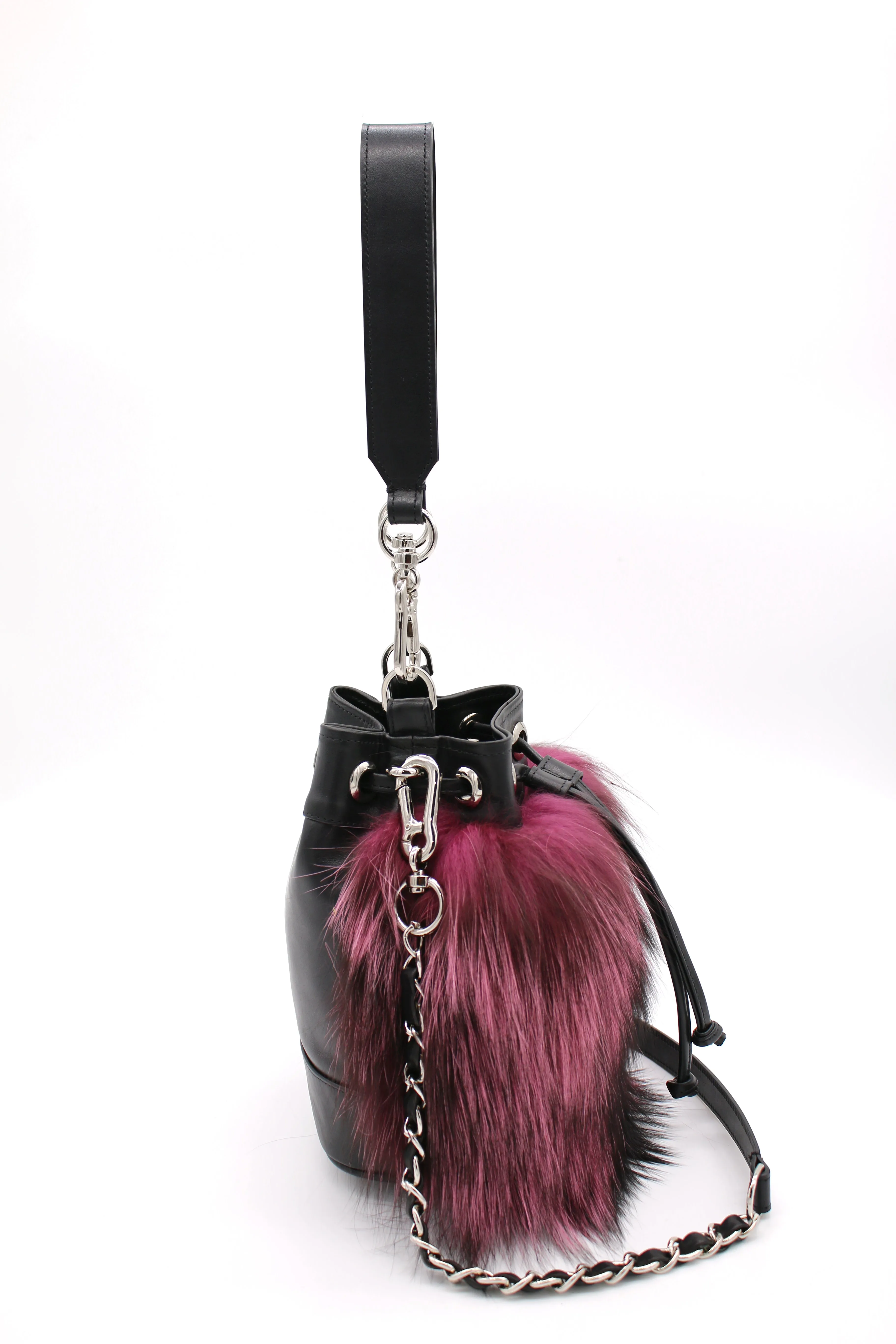 Brooklyn Bucket Bag | Berry Small