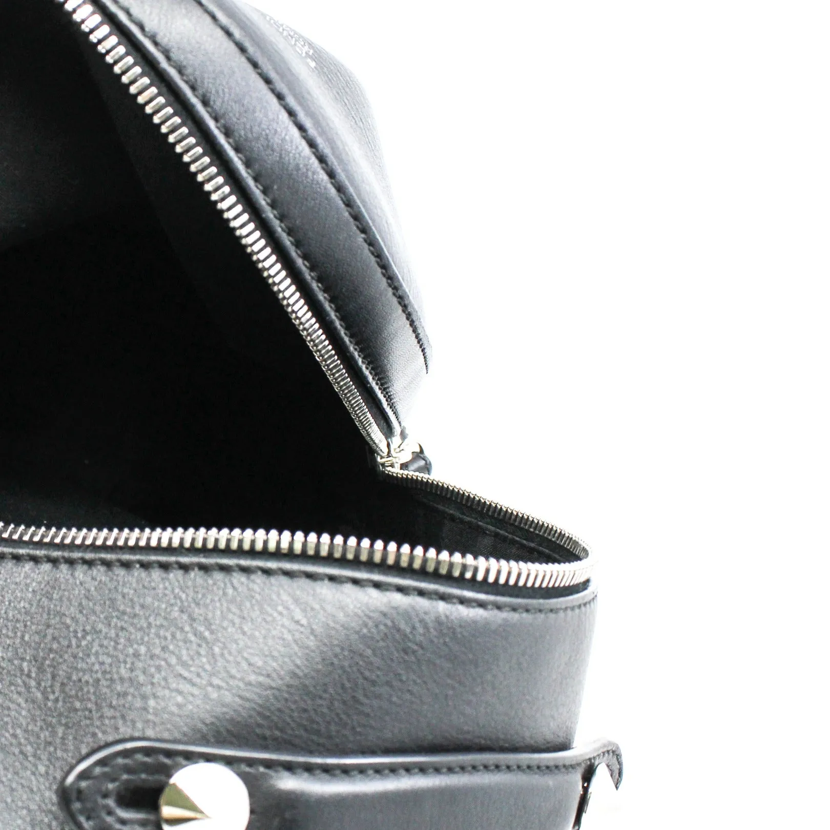 by the way backpack crystal small leather black   phw
