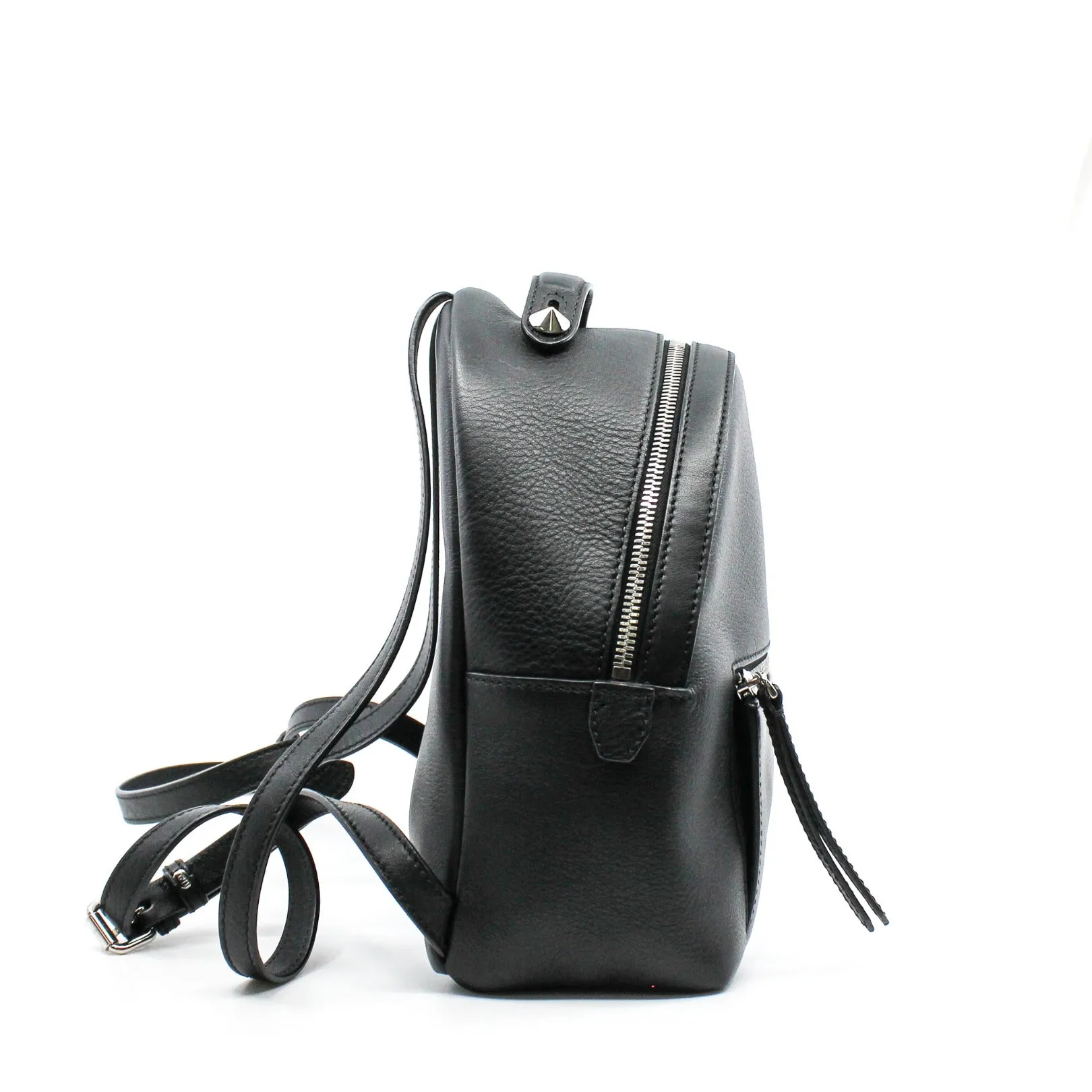 by the way backpack crystal small leather black   phw