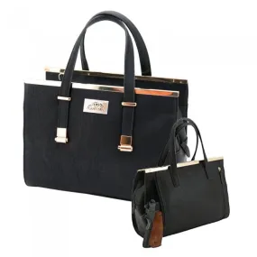 Cora Concealed Carry Purse: Black