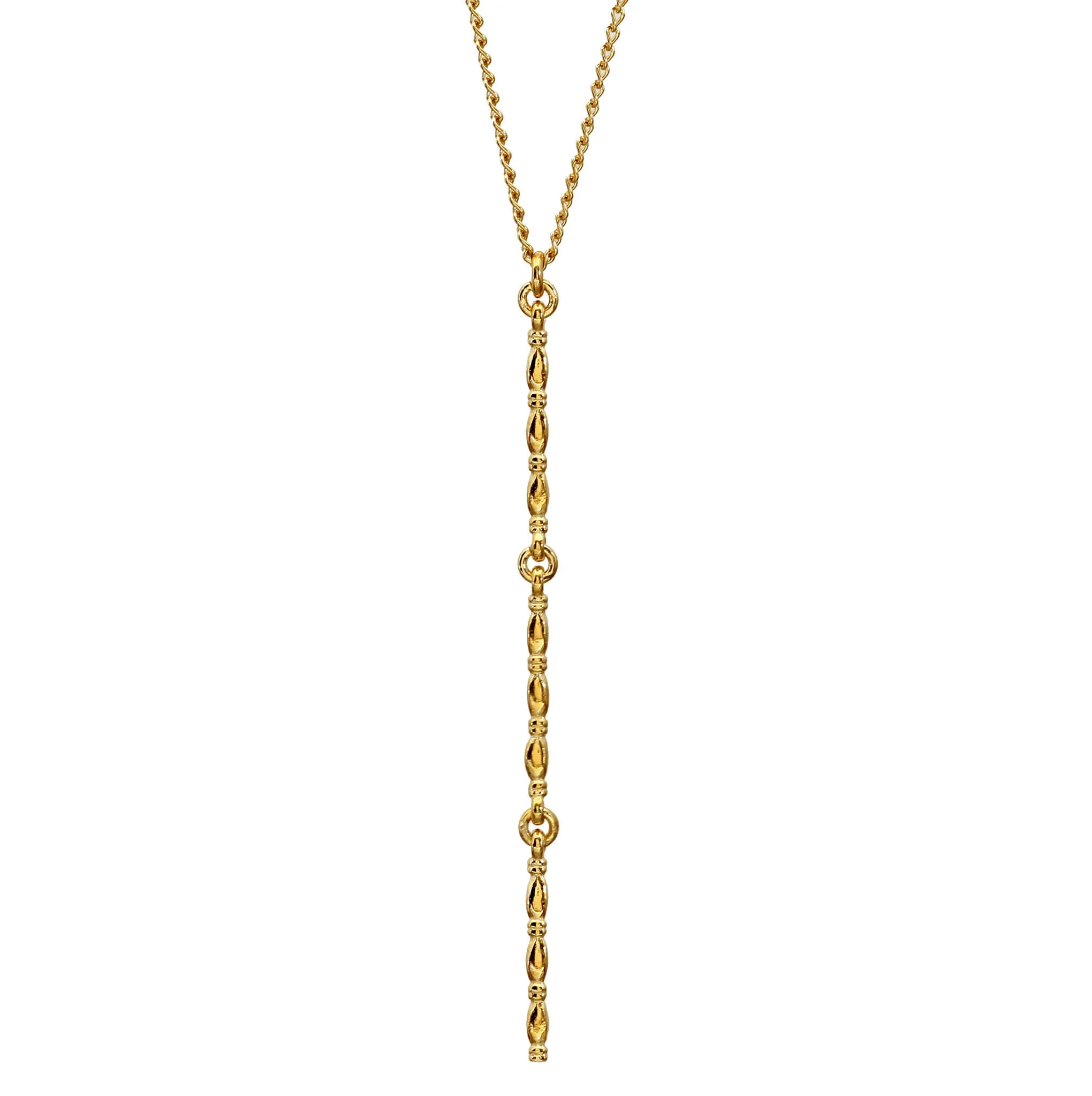 Gammarus Linear Drop Necklace