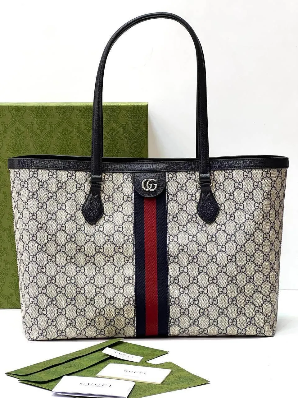 GG Ophidia tote bag black