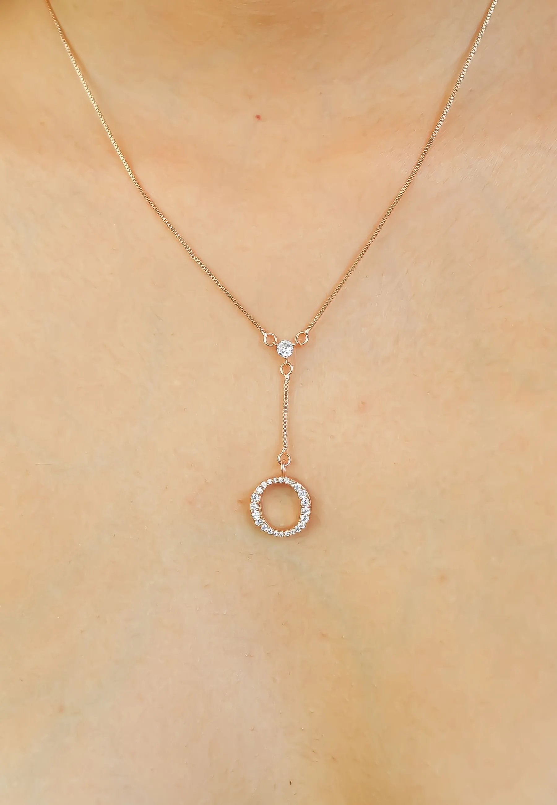 Rose-Gold Alphabet Necklaces