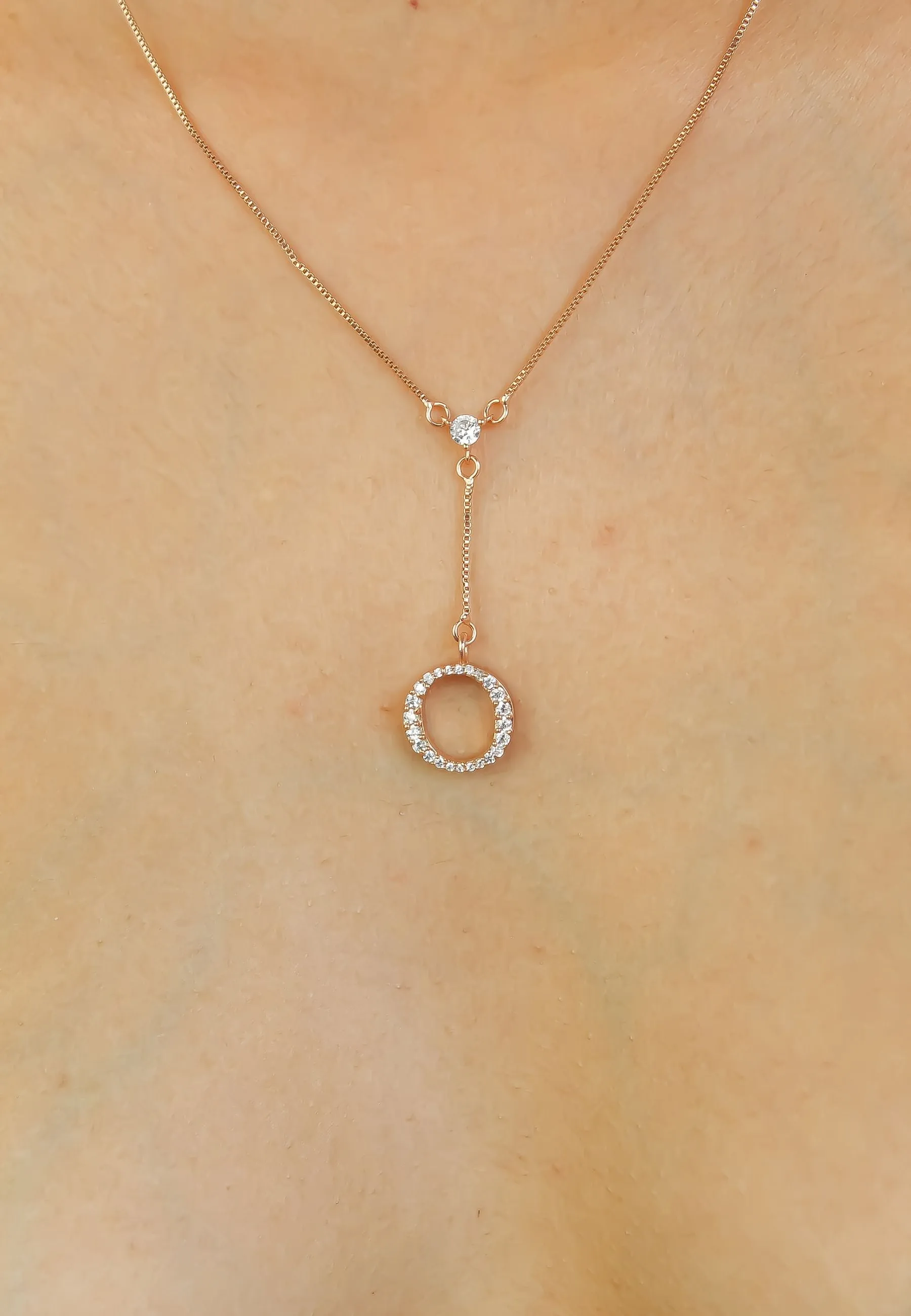 Rose-Gold Alphabet Necklaces