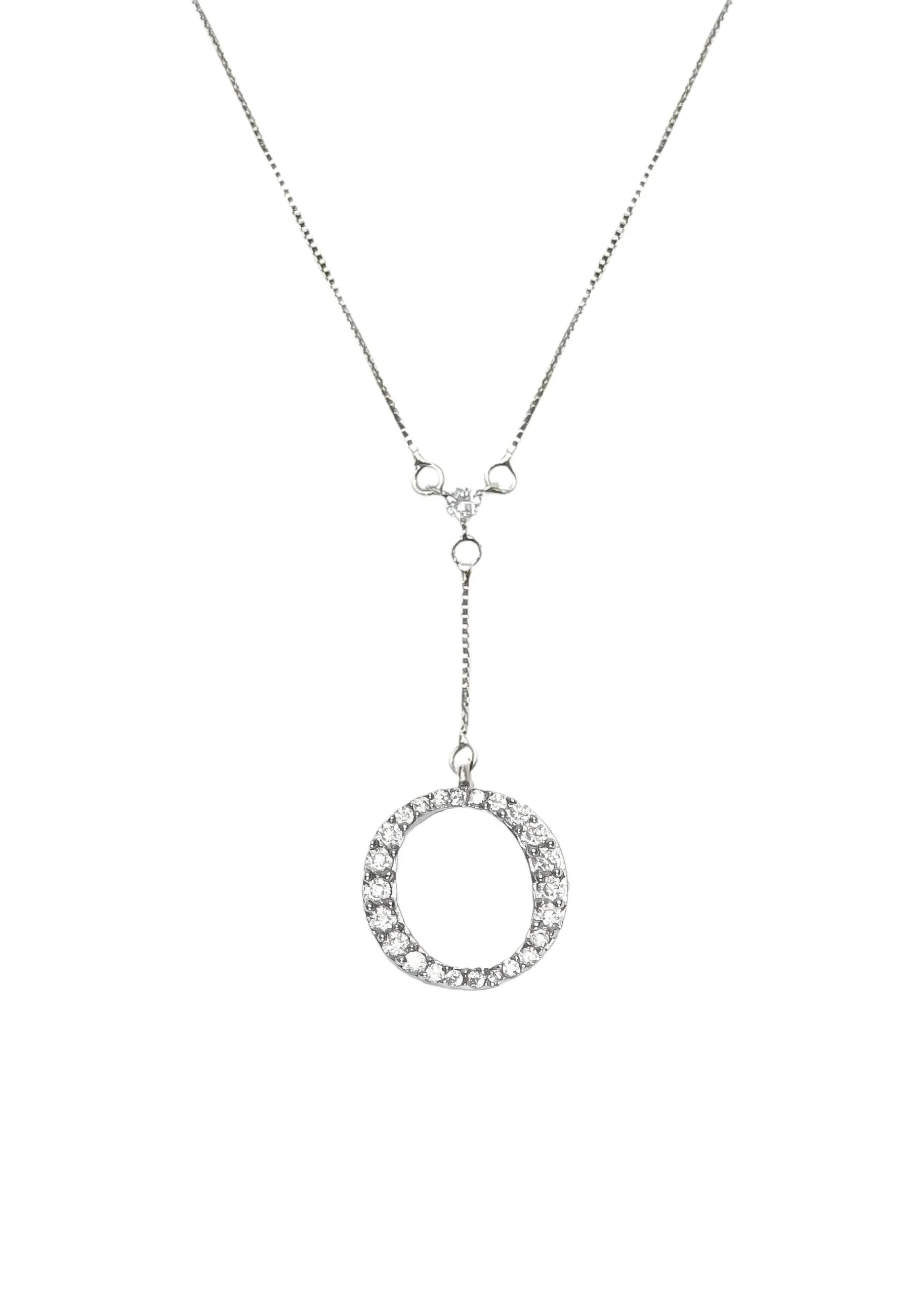 Silver-plated Alphabet Necklaces