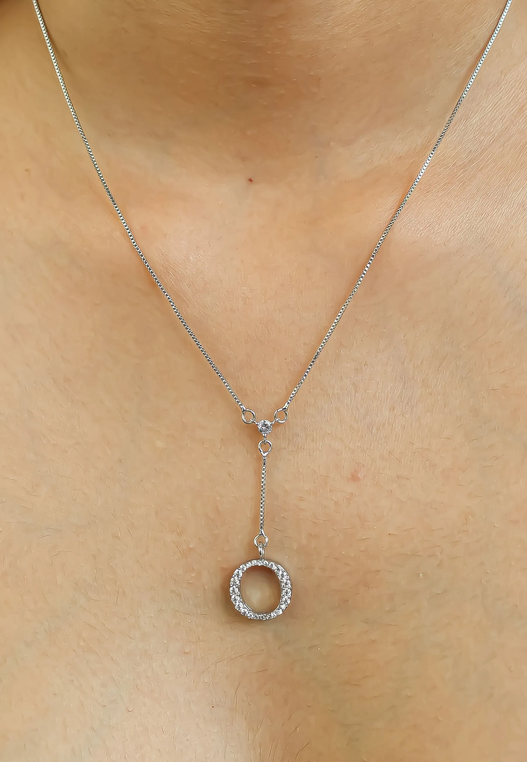 Silver-plated Alphabet Necklaces