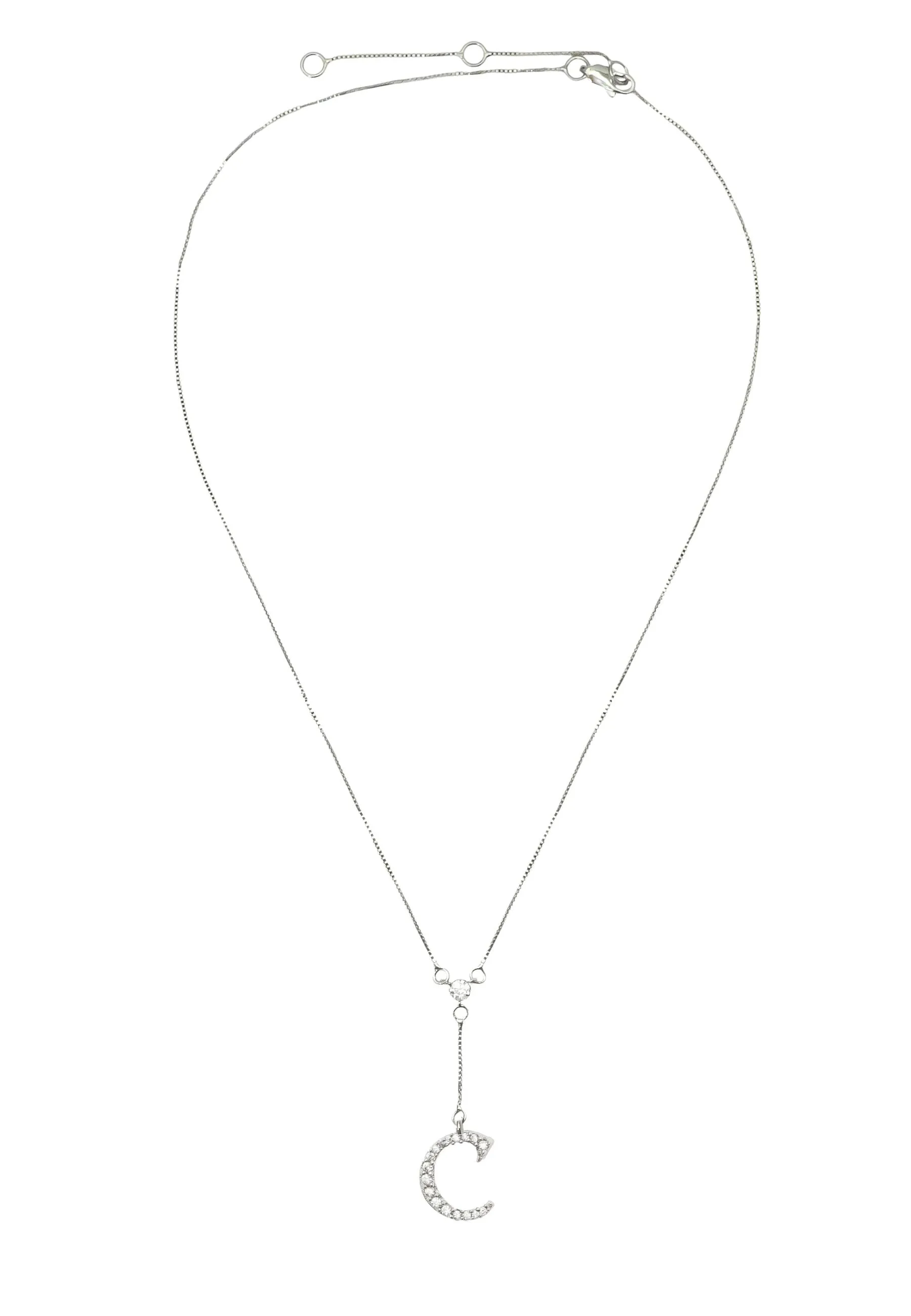 Silver-plated Alphabet Necklaces