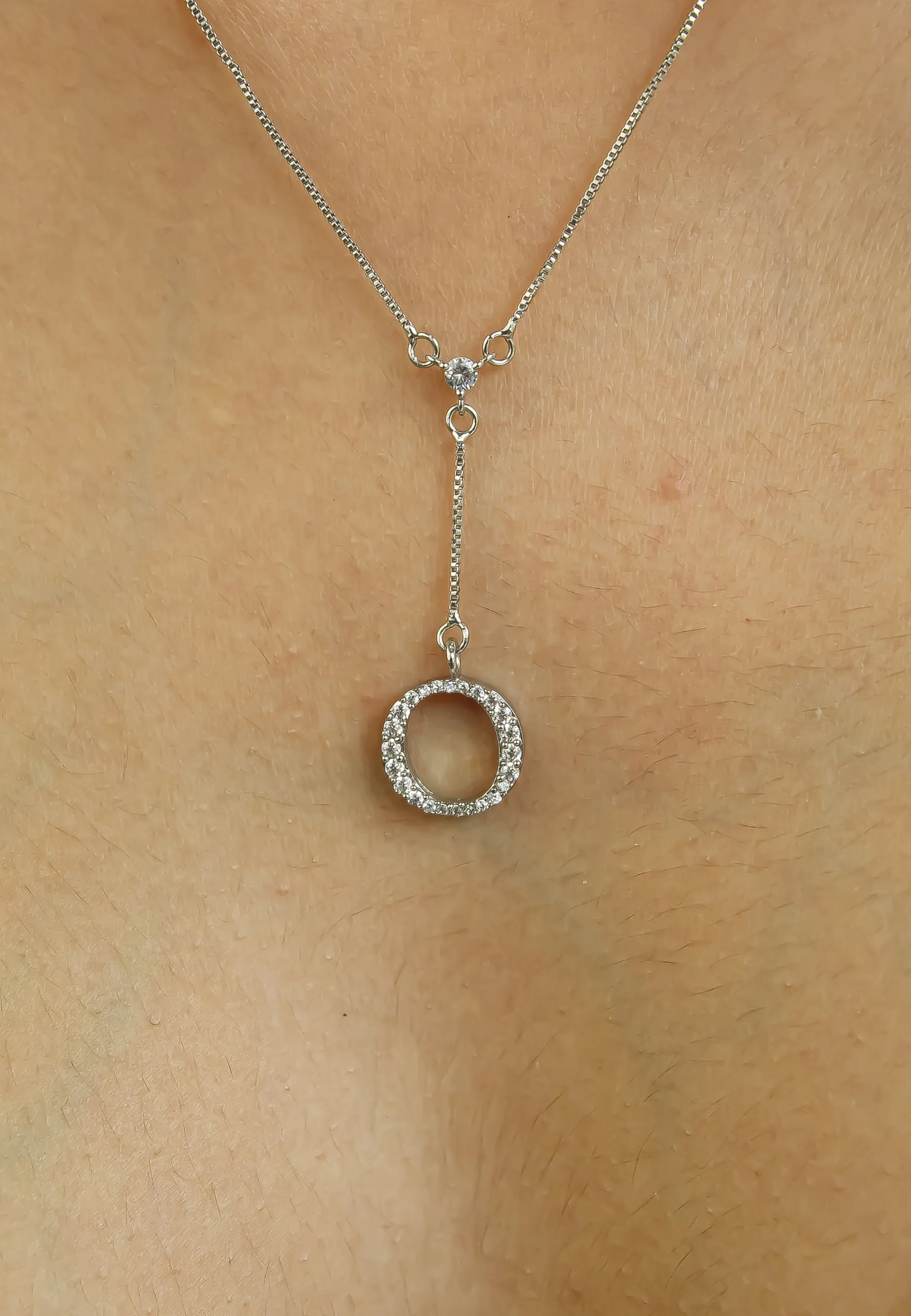 Silver-plated Alphabet Necklaces