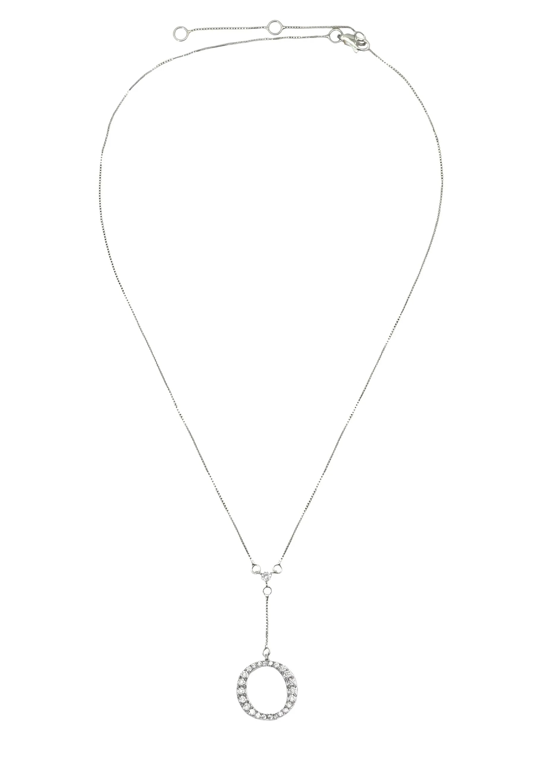 Silver-plated Alphabet Necklaces