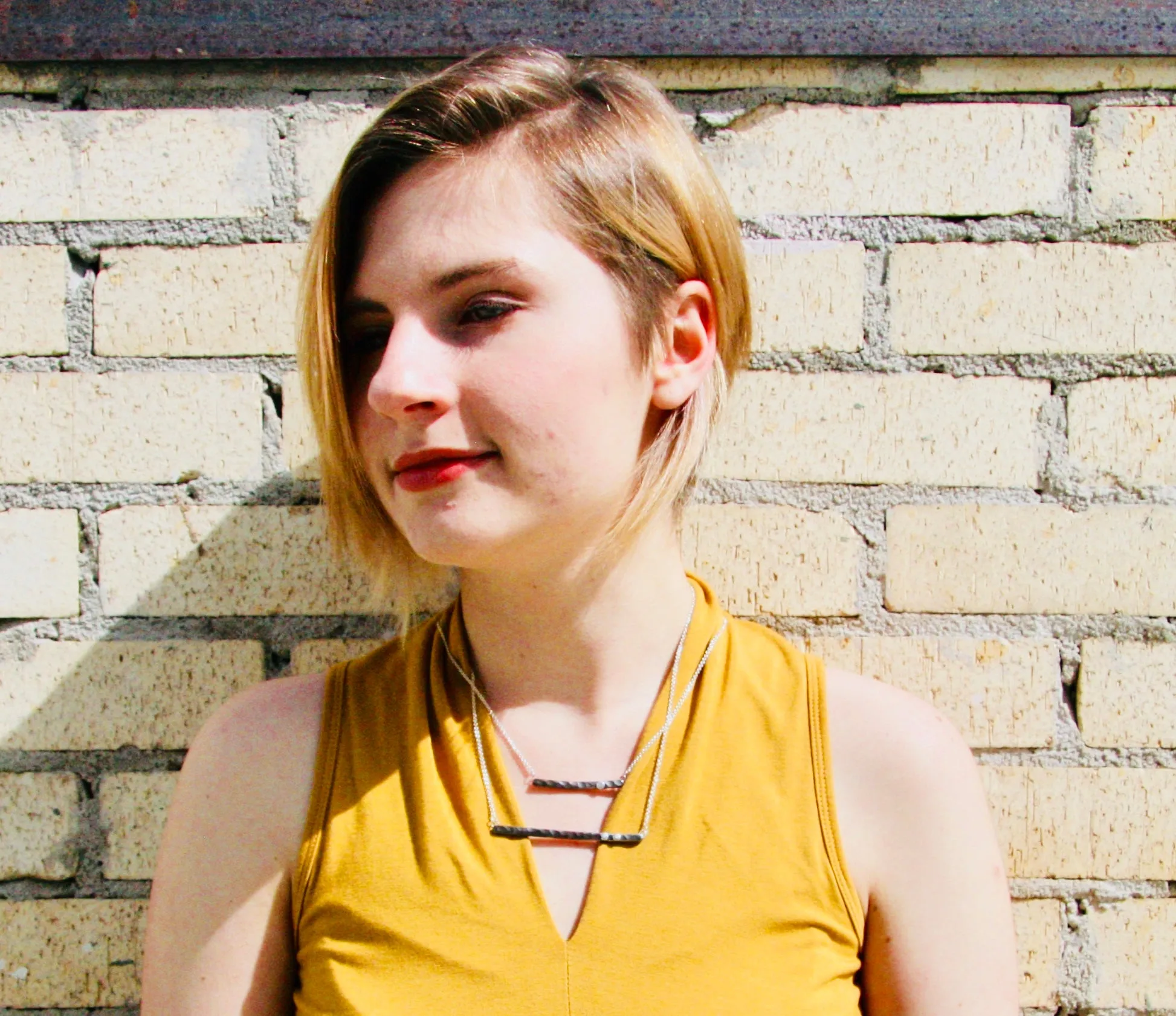 Steel Bar Necklaces