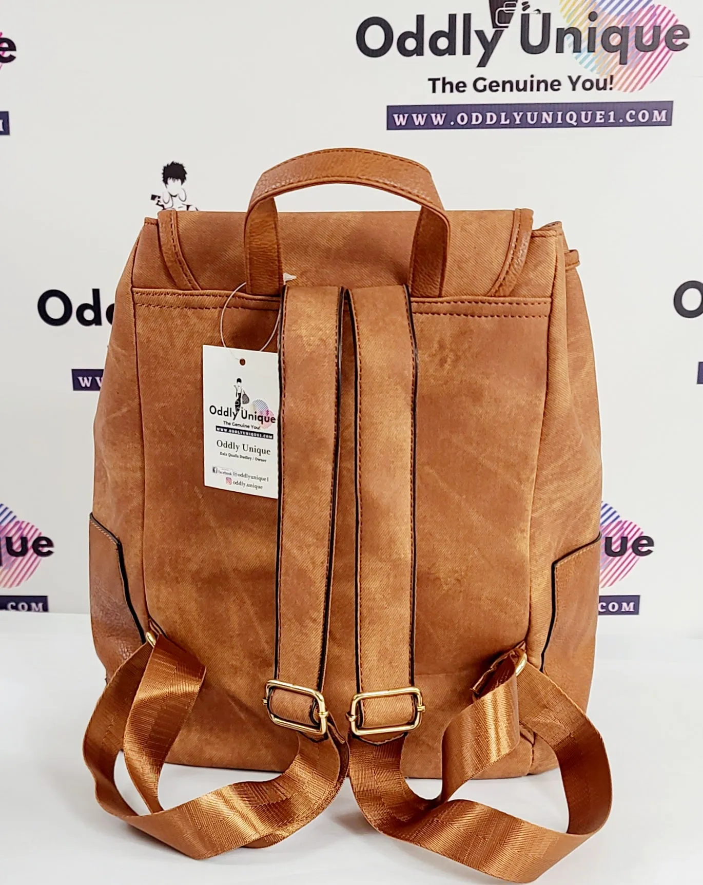 Two Tone Drawstring Backpacks